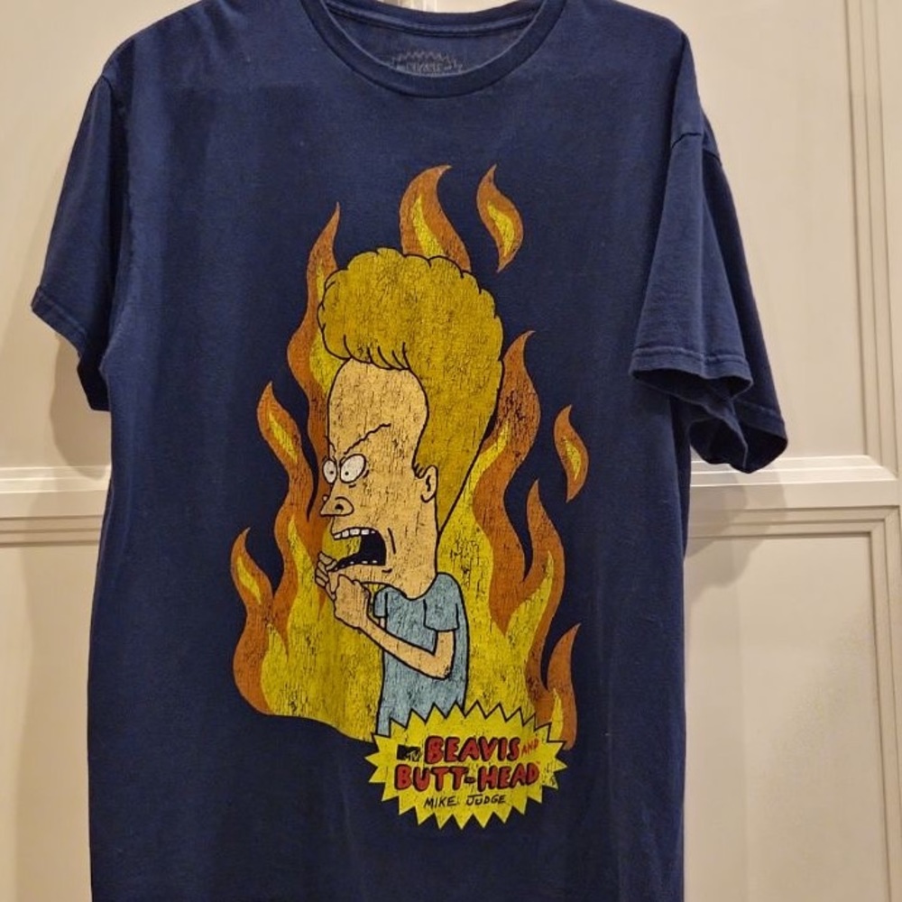Beavis and butthead graphic T-shirt’s size large
